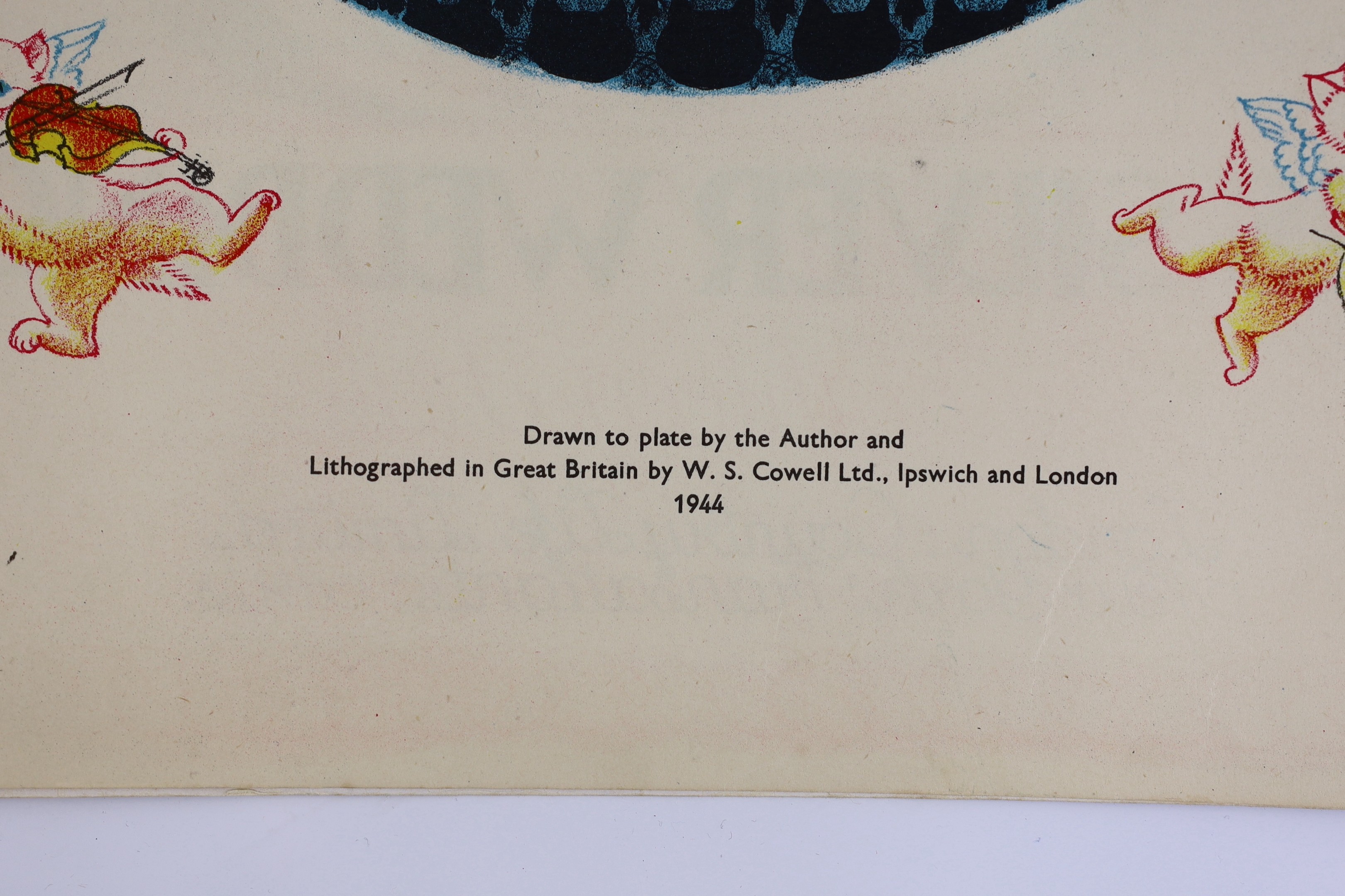 Hale, Kathleen - Orlando (the Marmalade Cat). Becomes a Doctor. First edition, coloured pictorial title and coloured illus. throughout. publisher's coloured pictorial wrappers, folio.